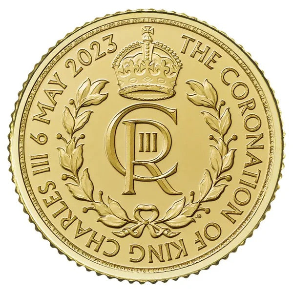 2023 UK KING CHARLES III CORONATION 1/10OZ GOLD COIN