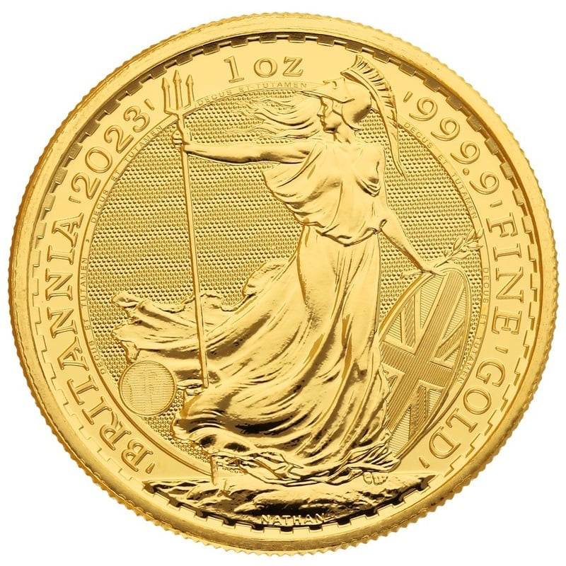 2023 QUEEN ELIZABETH II BRITANNIA GOLD 1OZ COIN