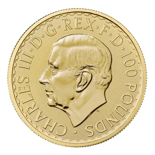 2024 UK KING CHARLES III, BRITANNIA 1OZ GOLD COIN