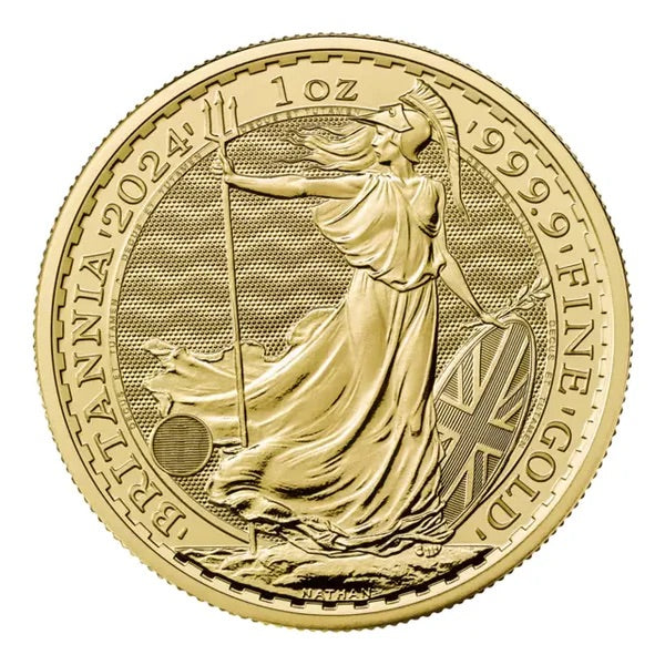 2024 UK KING CHARLES III, BRITANNIA 1OZ GOLD COIN