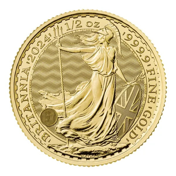 2024 UK BRITANNIA 1/2OZ GOLD COIN