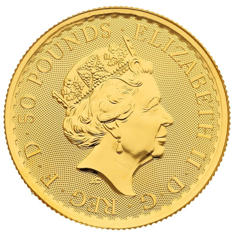 2023 QUEEN ELIZABETH II BRITANNIA GOLD 1/2 OZ COIN