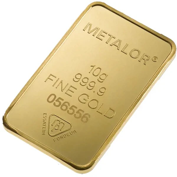 METALOR 10G STAMPED GOLD BAR